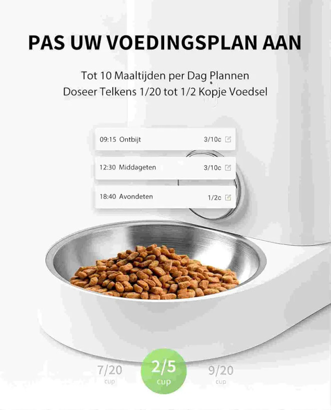 غذا خوری گربه و سگ هوشمند برند PETKIT مدل P530