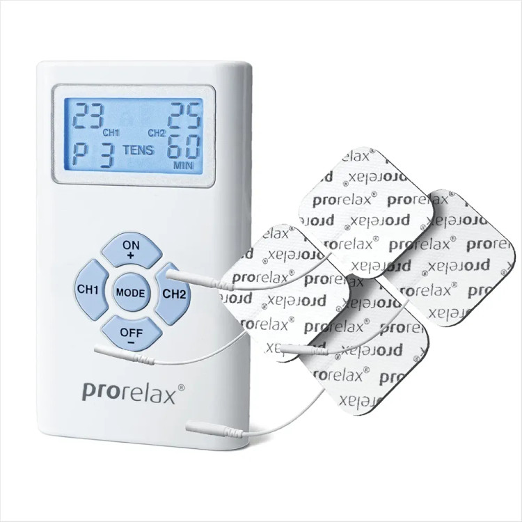 تنس الکتریکی فیزیوتراپی برند : prorelax مدل: TENS+EMS DUO electrostimulation