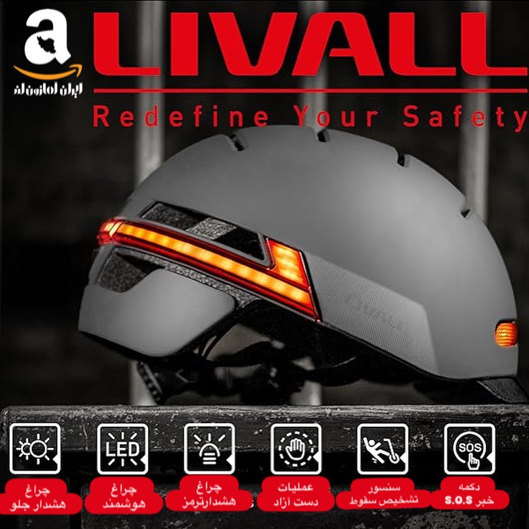کلاه ایمنی هوشمند دوچرخه برند LIVALL BH51 T NEO سفارش اروپا