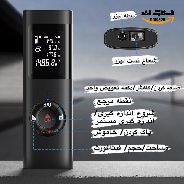 متر لیزری برند : IPSXP مدل : W30