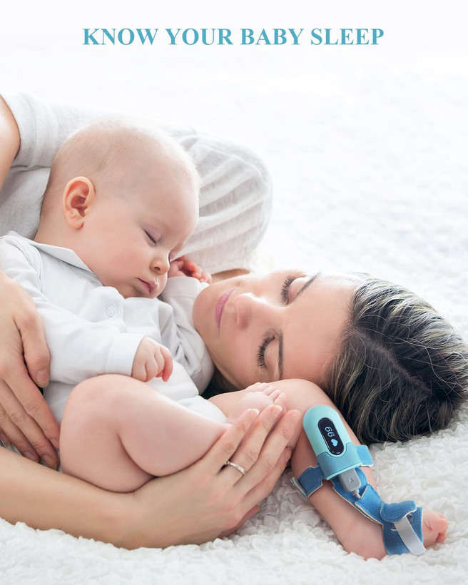 مانیتور اکسیژن و ضربان قلب کودک Bbaytone مدل BabyO2