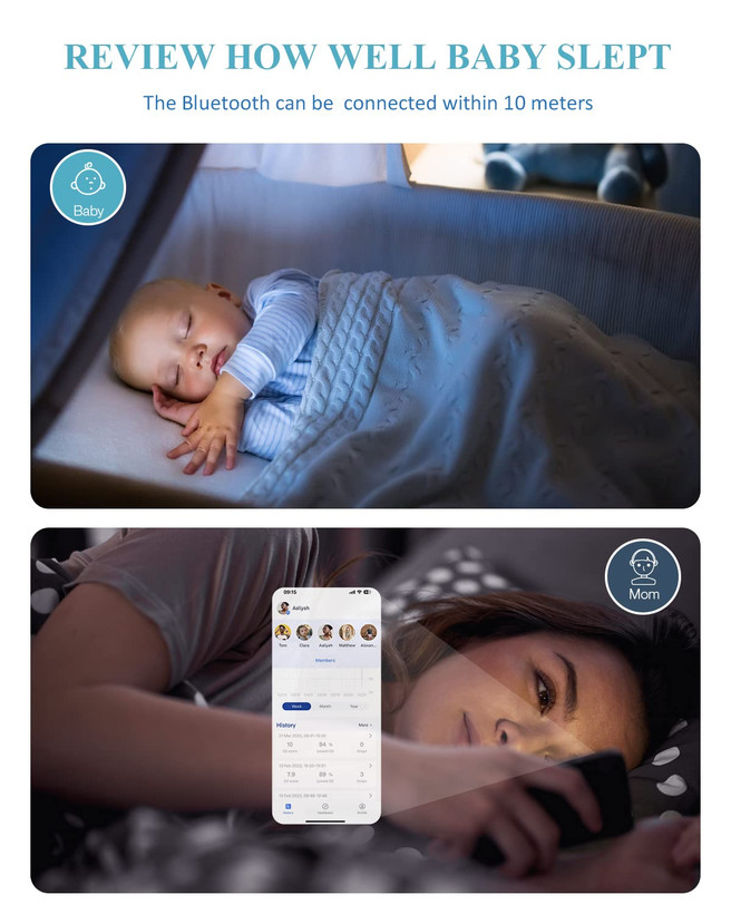 مانیتور اکسیژن و ضربان قلب کودک Bbaytone مدل BabyO2