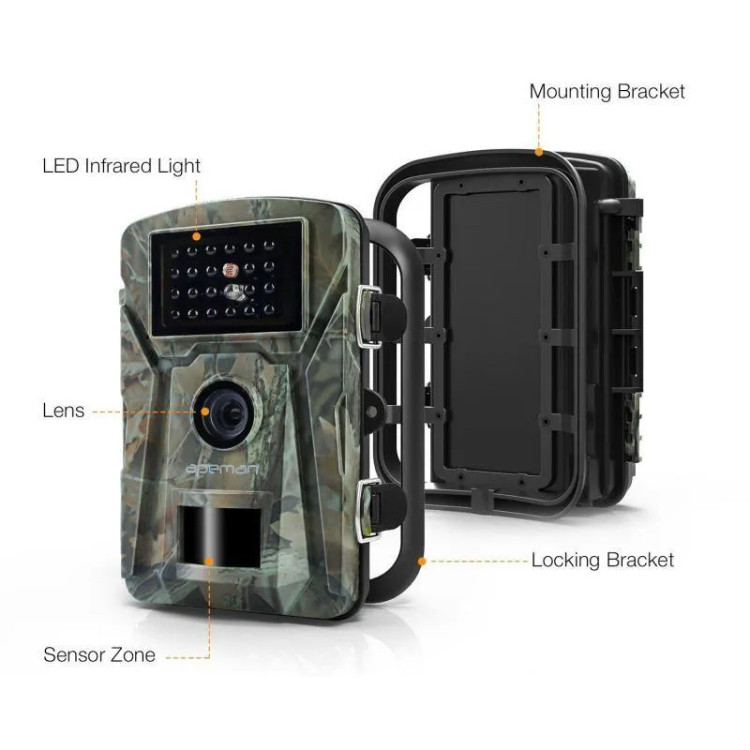 دوربین تله ای حیات وحش برند APEMAN مدل H45 TRAIL CAMERA
