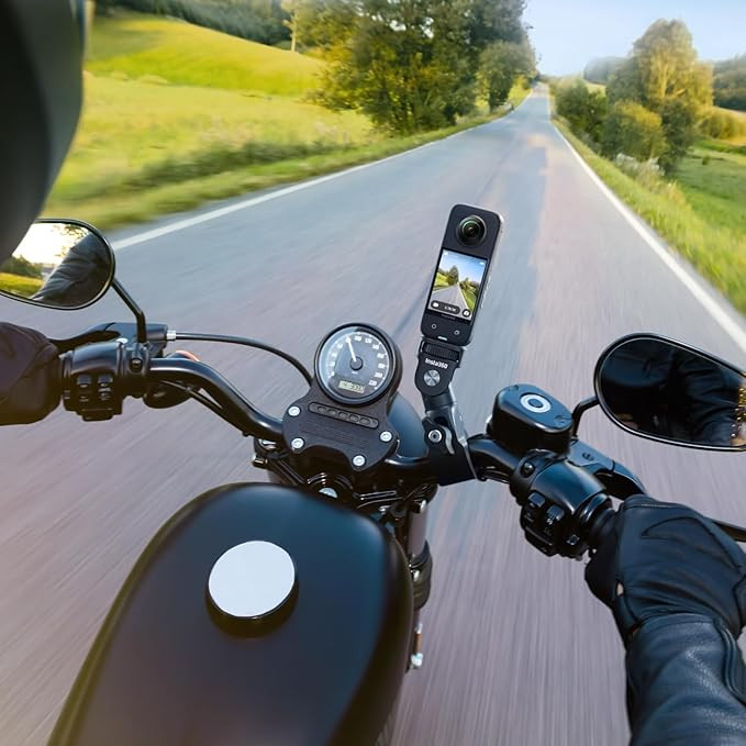 کیت موتورسیکلت دوربین اینستا برند : insta 360 MOTORCYCLE BUNDEL