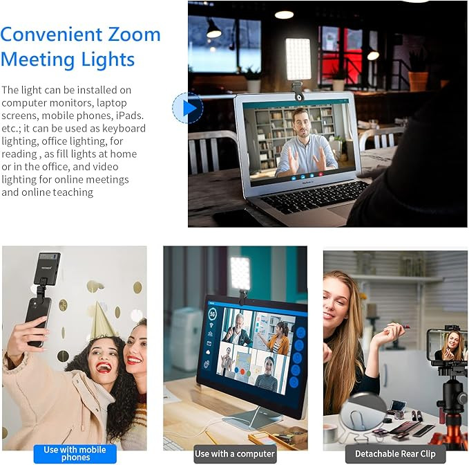 ویدیو لایت نیور برند : NEEVER مدل : NL-60AI Mobile Phone Video Light