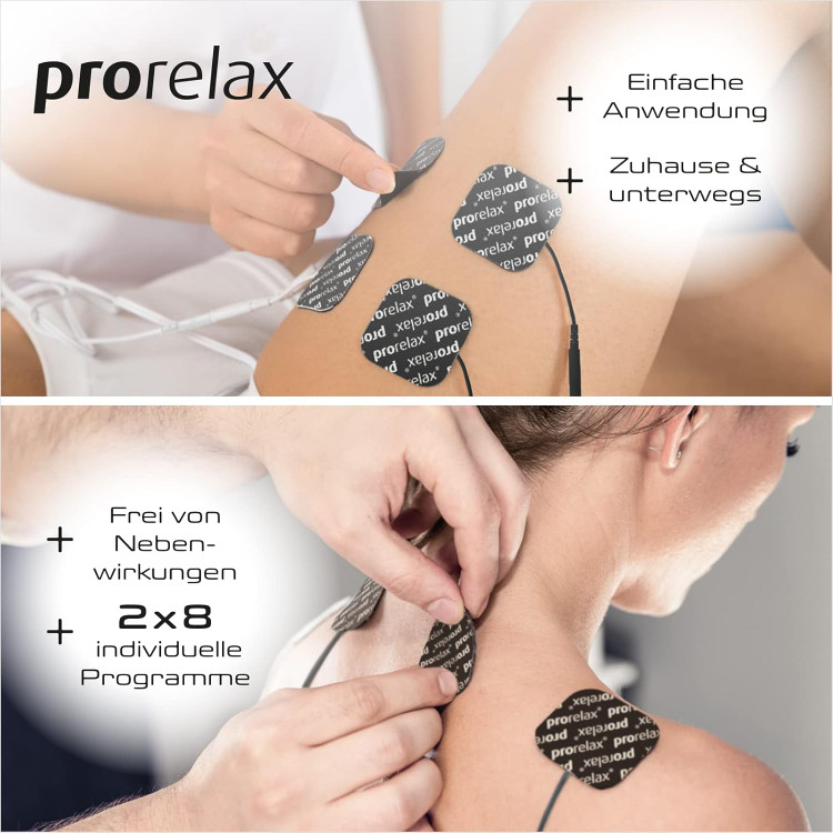 تنس الکتروتراپی و ورزشی آلمانی برند : PRORELAX مدل : TENS/EMS Duo Sportslife