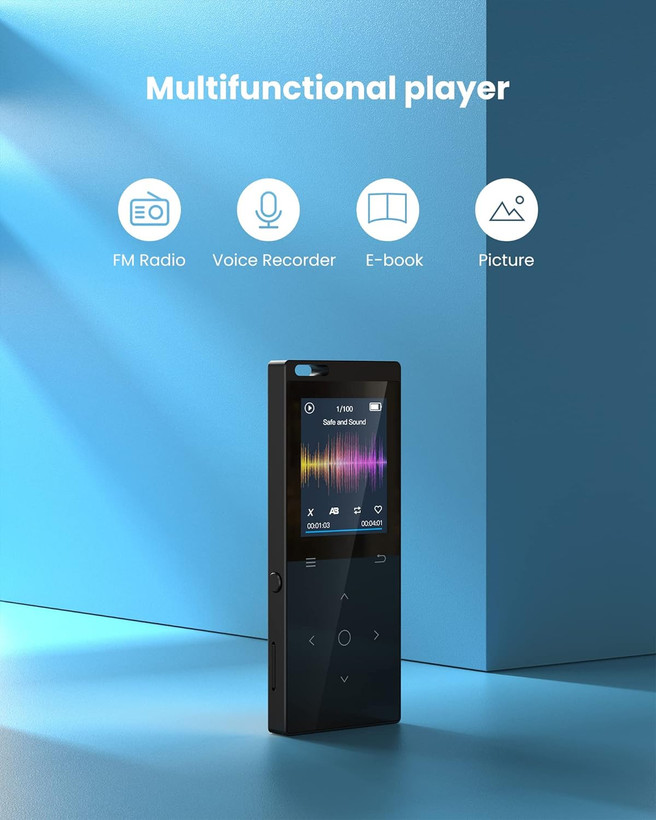 پخش کننده موسیقی چندمنظوره 128GB برند : Dodosoul مدل : M800