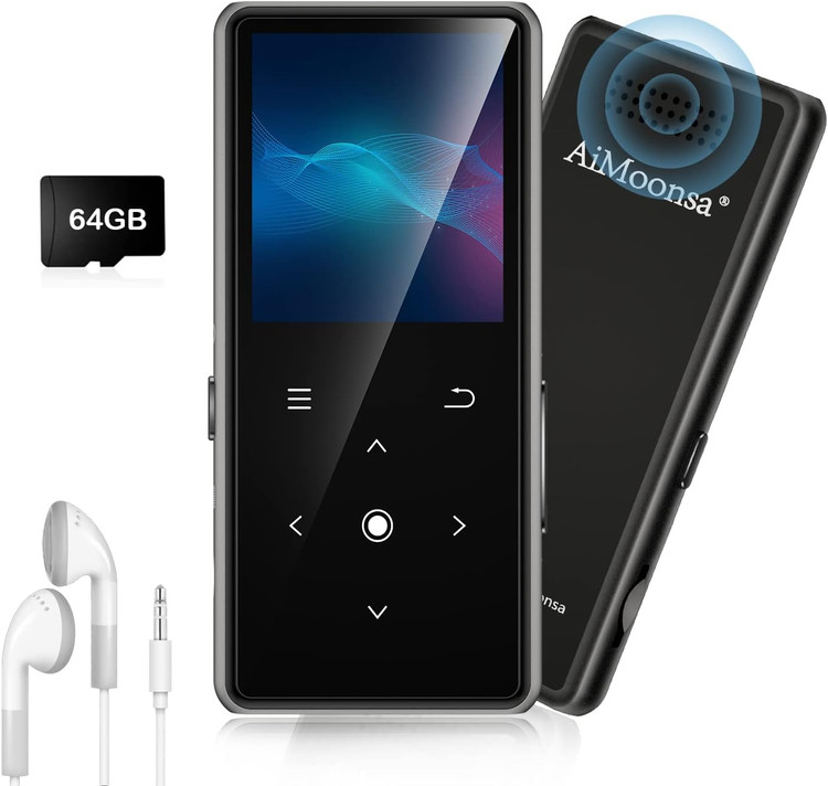 پخش کننده موسیقی چندمنظوره 64GB برند : AiMoonsa مدل : B27