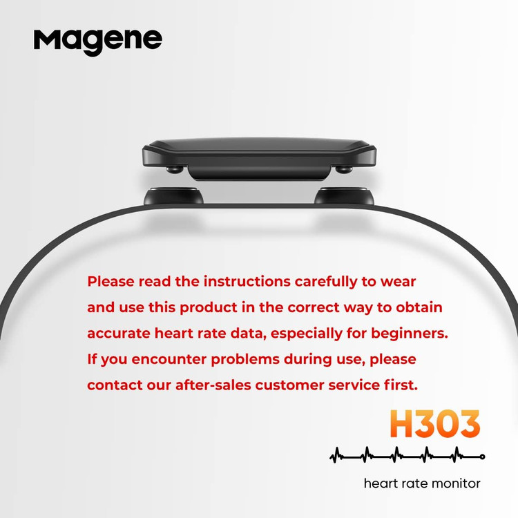 بازوبند ضربان قلب هوشمند برند : Magene مدل : H303