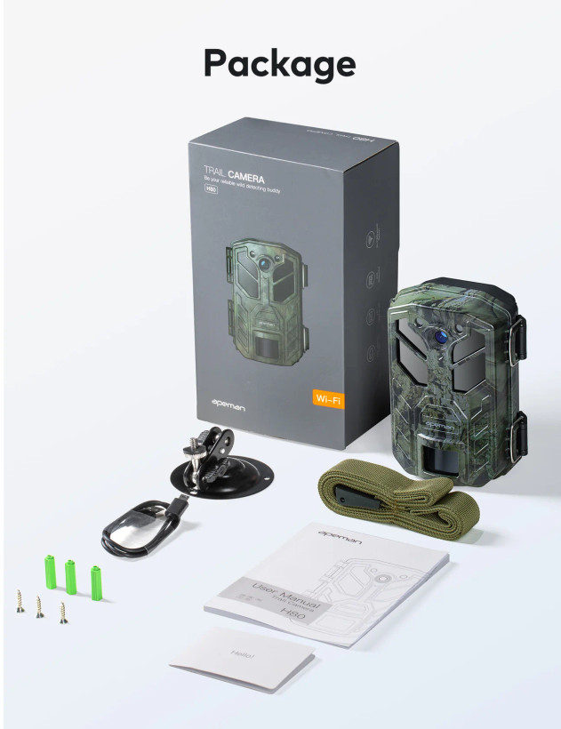 دوربین تله ای حیات وحش Apeman مدل H80 Wildlife Camera