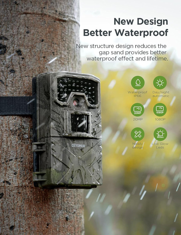 دوربین تله ای حیاط وحش سیمور برند : CEYOMUR مدل : CY50 Trail Camera