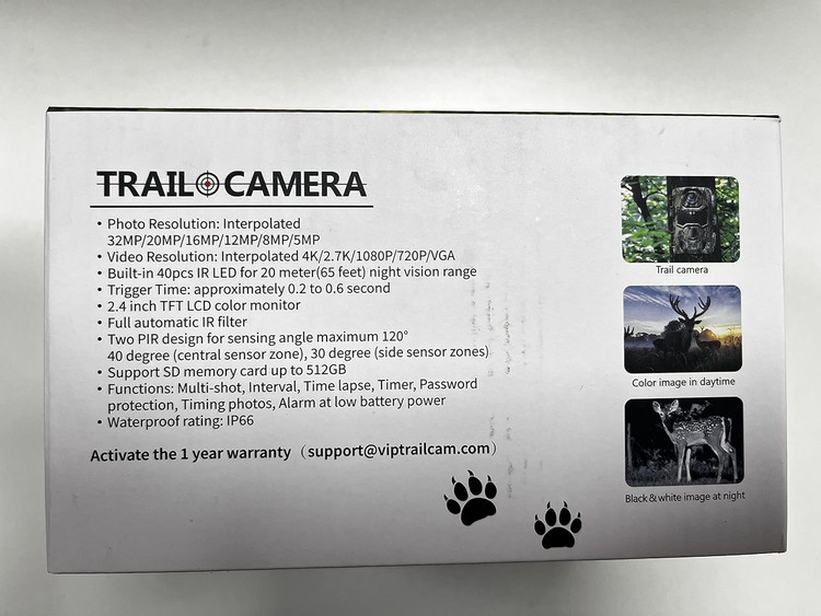 دوربین تله ای حیاط وحش برند : MAXDONE مدل : PH800 Trail Camera