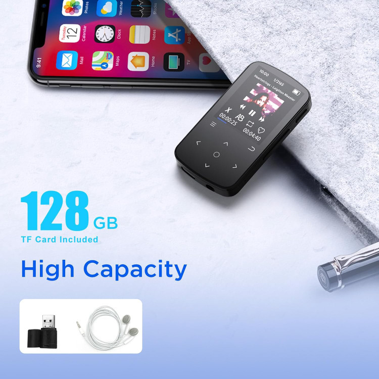 پخش کننده موسیقی چندمنظوره 128GB برند : ZOOAOXO مدل : M700
