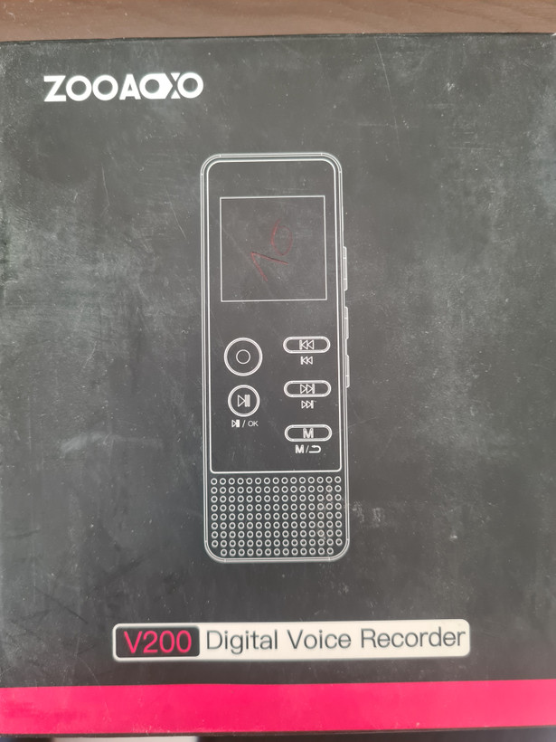 ضبط کننده دیجیتال صدا (چندمنظوره) 128GB برند : ZOOAOXO مدل : V200