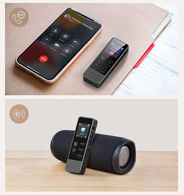 ضبط کننده دیجیتال صدا (چندمنظوره) 128GB برند : ZOOAOXO مدل : V200