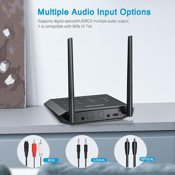 فرستنده و گیرنده بلوتوث برند : ZIOCOM مدل : BT5809
