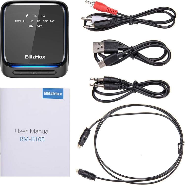 فرستنده و گیرنده بلوتوث برند : BlitzMax مدل : BM-BT06