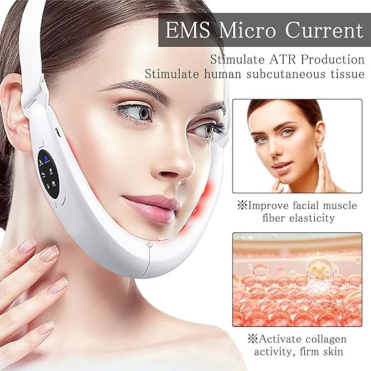 ماساژور صورت وی شکل و رفع غبغب V Face Beauty Meter