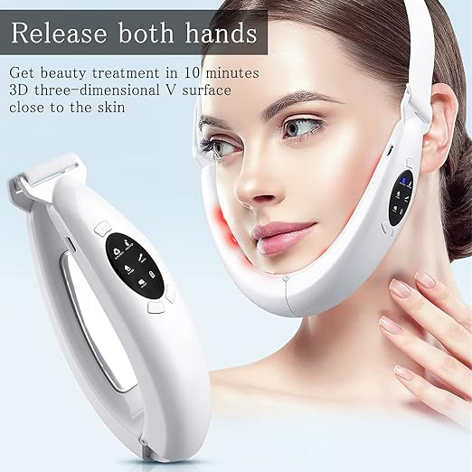 ماساژور صورت وی شکل و رفع غبغب V Face Beauty Meter