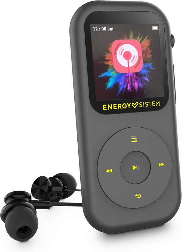 پخشکننده MP4 دستی با بلوتوث و رادیو FM ؛ 16GB برند : ENERGY SISTEM مدل : Handy Bluetooth MP4 Player with FM Radio