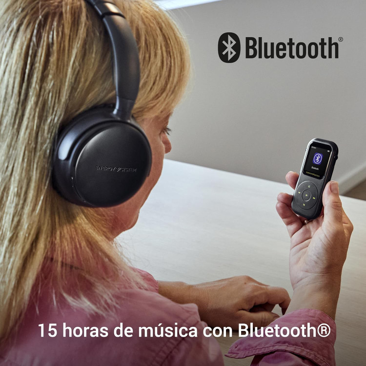 پخشکننده MP4 دستی با بلوتوث و رادیو FM ؛ 16GB برند : ENERGY SISTEM مدل : Handy Bluetooth MP4 Player with FM Radio