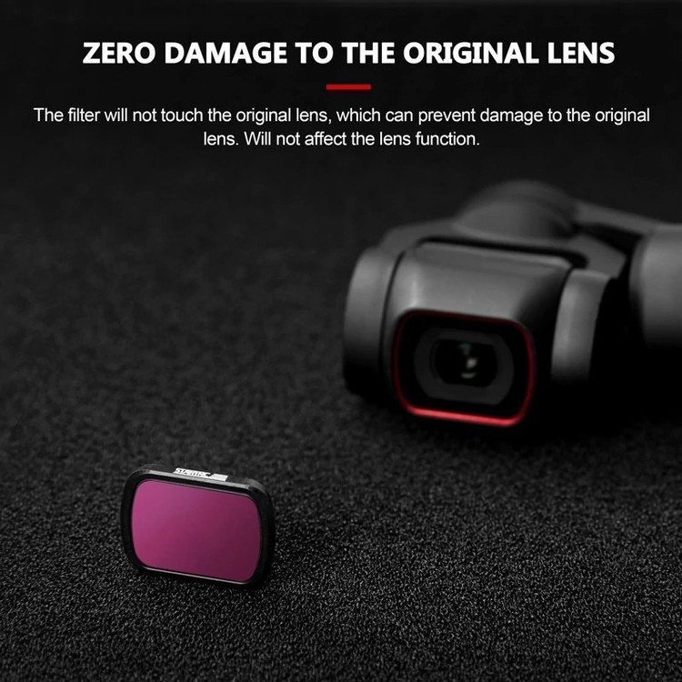 فیلتر چهار عددی برند : STARTRC برای DJI Osmo Pocket 2 / Pocket