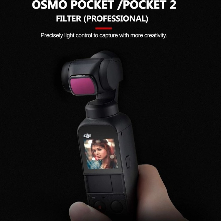 فیلتر چهار عددی برند : STARTRC برای DJI Osmo Pocket 2 / Pocket