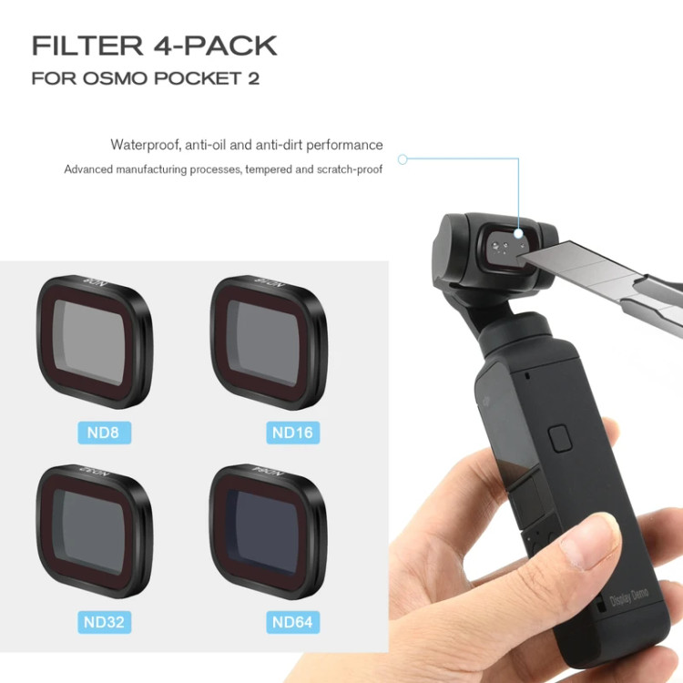 فیلتر چهار عددی برند : STARTRC برای DJI Osmo Pocket 2 / Pocket