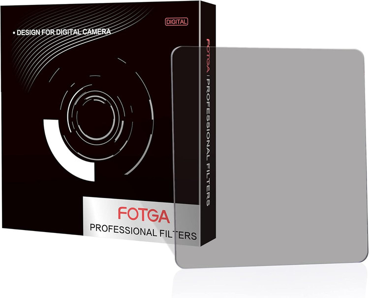 فیلتر چگالی خنثی 0.3 شیشه نوری ND2 فوق باریک 100x100mm برند FOTGA