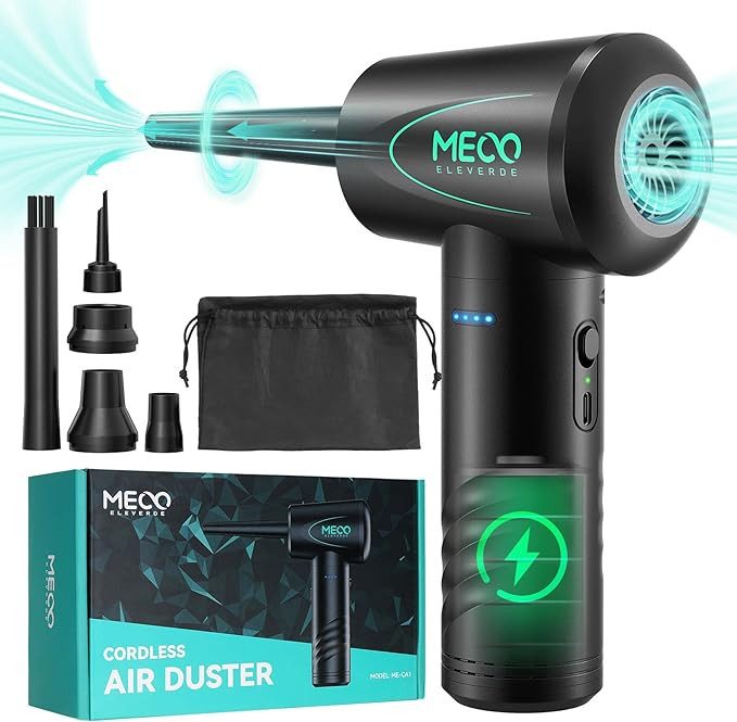 پمپ باد شارژی با قدرت باد ۱۰۰۰۰۰ دور در دقیقه برند : MECO ELEVERDE مدل : ME-CA1