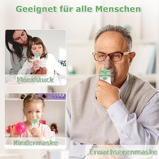نبولایزر دیجیتال قابل حمل Mesh Nebulizer مدل YM-3R9 (سفارش آمازون اروپا)