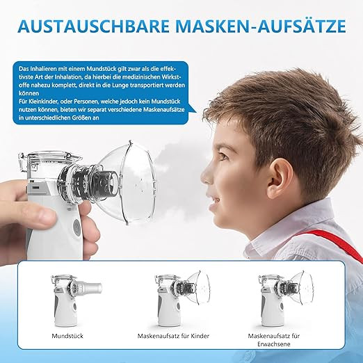 نبولایزر قابل حمل Mesh Nebulizer برند : BerkeMed مدل : YM-3R9۰۱ (سفارش آمازون اروپا)