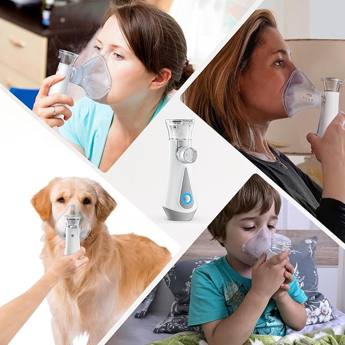 نبولایزر قابل حمل Mesh Nebulizer برند : JOSSIS مدل : JM-06802 (سفارش آمازون اروپا)