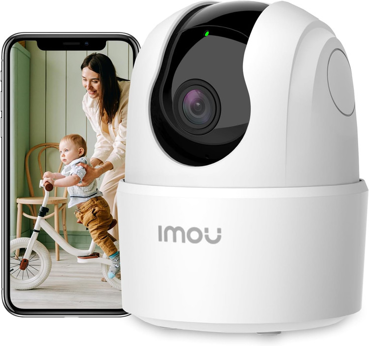 دوربین مداربسته هوشمند وای فای 360 درجه داخلی Imou Ranger 2C (3MP) 2K با قابلیت تشخیص انسان (سفارش آمازون اروپا)