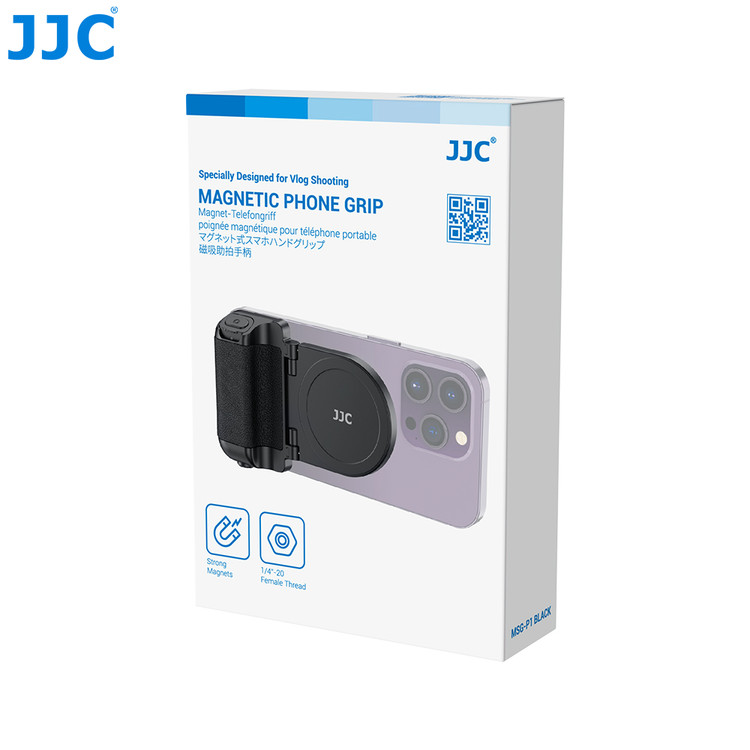 گریپ و ریموت موبایل مگ سیف برند : JJC مدل : MSG-P1 BLACK