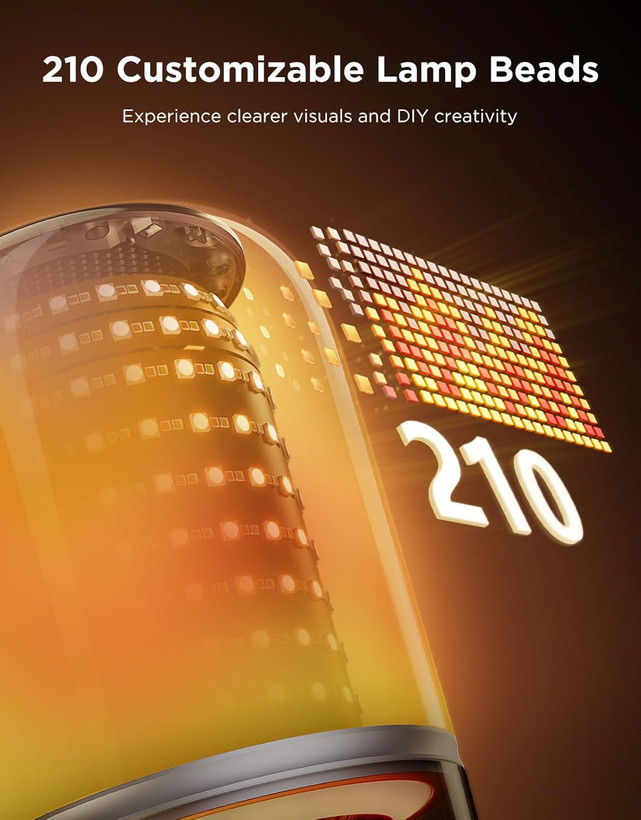 چراغ رومیزی بیسیم هوشمند گووی Govee 2 Pro x Sound با اسپیکر از JBL