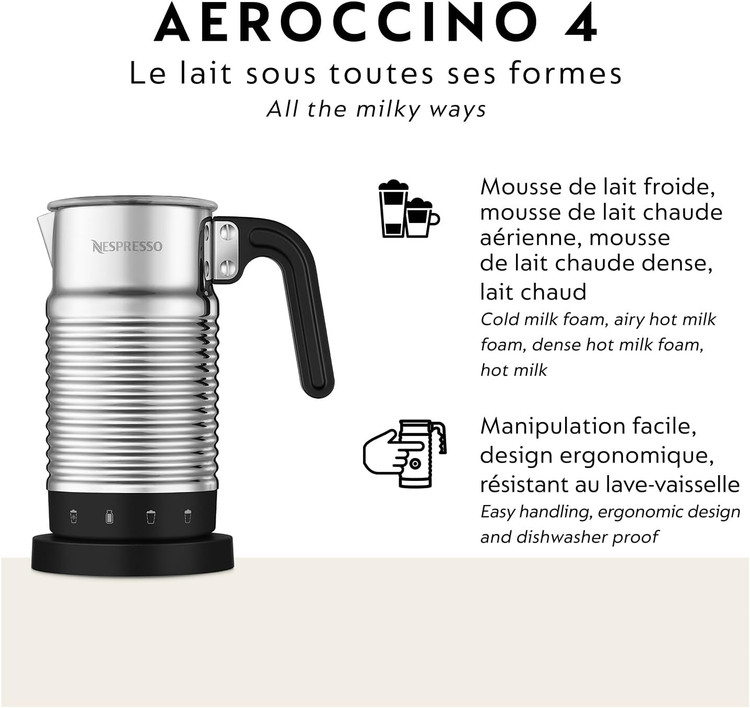 کفساز شیر نسپرسو مدل Aeroccino 4