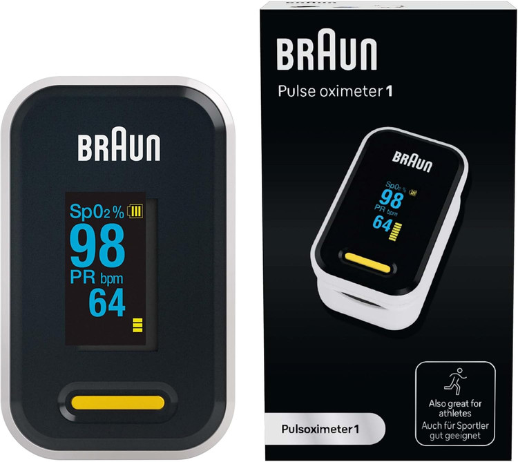 پالس اکسیمتر برند : BRAUN آلمان سری ۱ مدل YK-81CEU