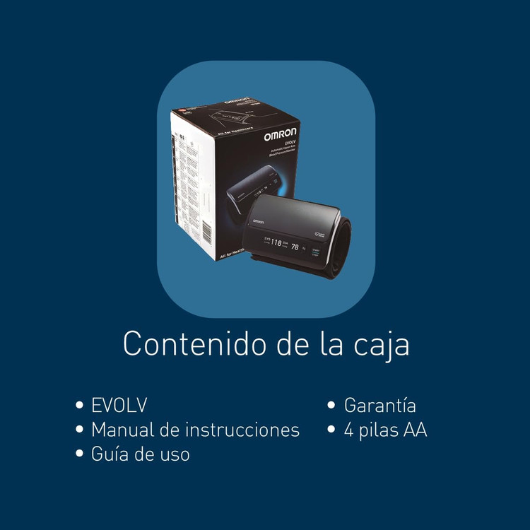 فشارسنج دیجیتال بازویی امرن برند OMRON مدل EVOLV HEM-7600T-E