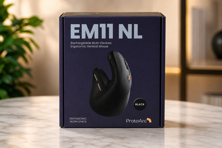 ماوس ارگونومیک عمودی بیسیم ProtoArc EM11 NL