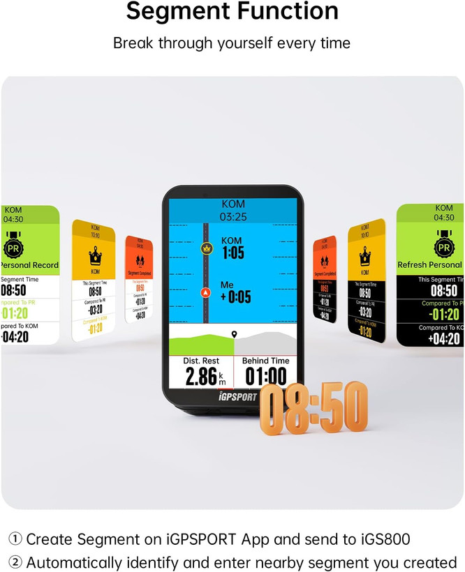 کامپیوتر دوچرخه iGPSPORT مدل iGS800