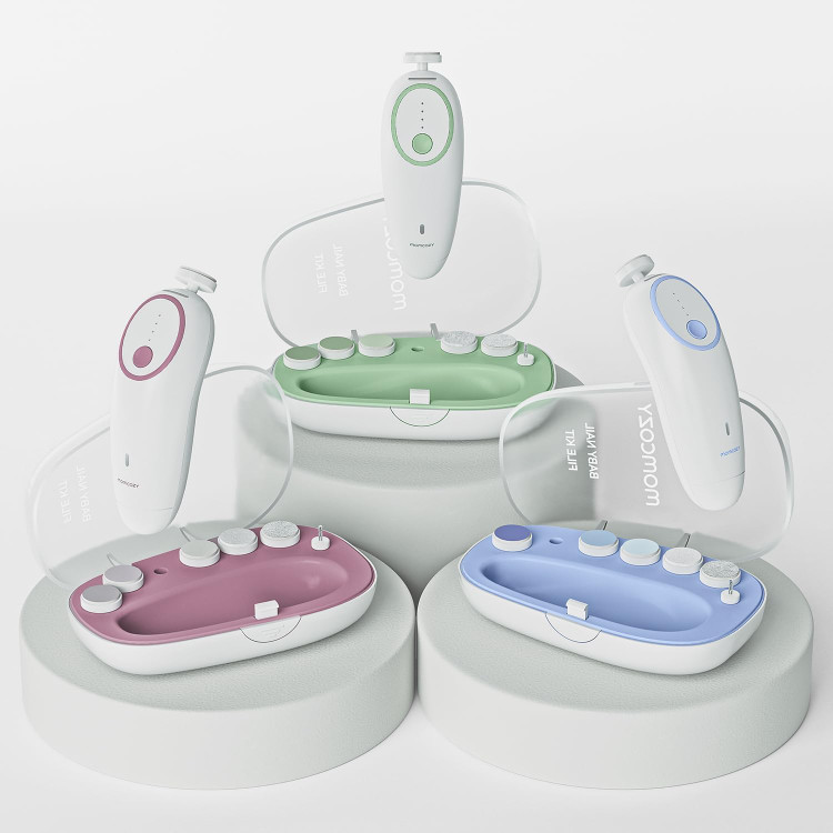 سوهان برقی ناخن نوزاد Momcozy مدل NC02