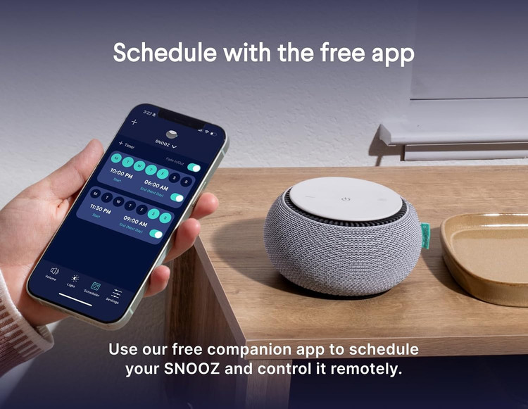 دستگاه صدای نویز سفید هوشمند برند SNOOZ