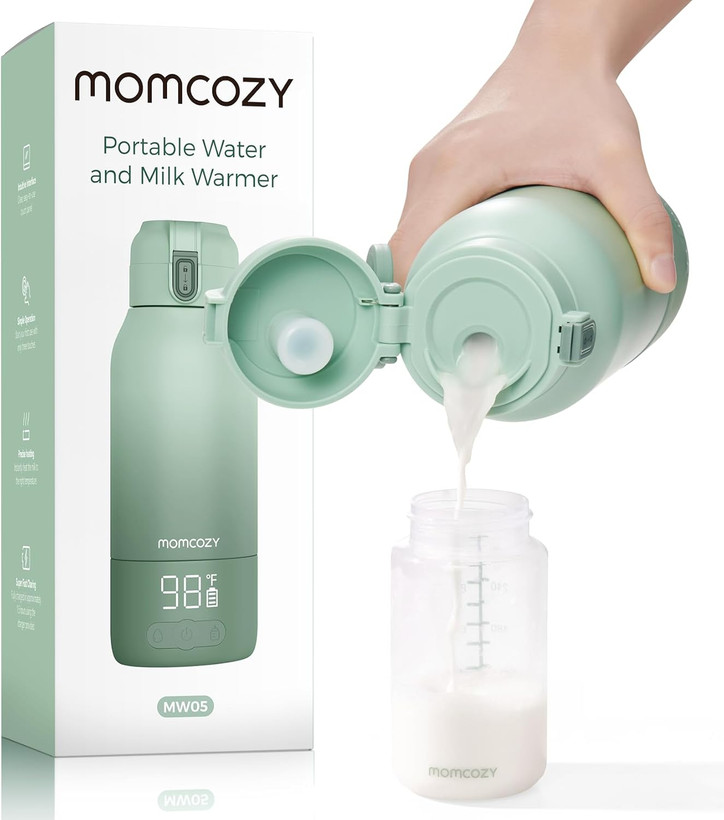 گرمکن شیشه شیر قابل حمل Momcozy برای شیر مادر