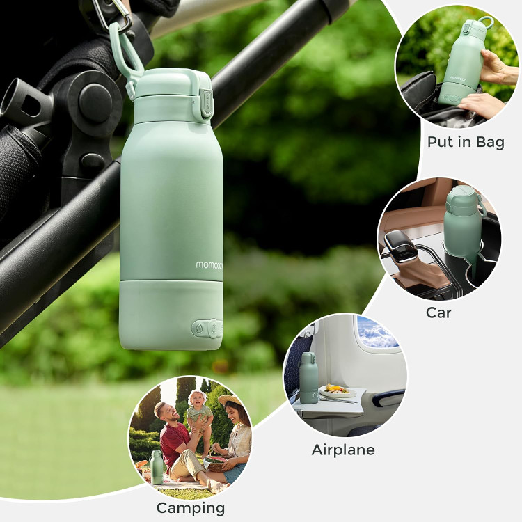 گرمکن شیشه شیر قابل حمل Momcozy برای شیر مادر