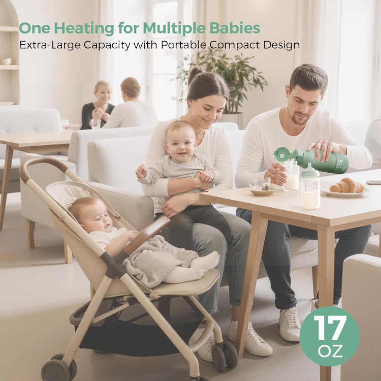 گرمکن شیشه شیر قابل حمل Momcozy برای شیر مادر