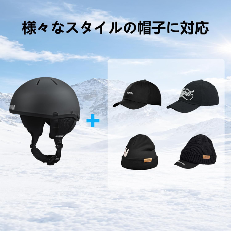 کلاه ایمنی اسکی (هلمت) برند KONN مدل Ski Helmet (سفارش استرالیا)