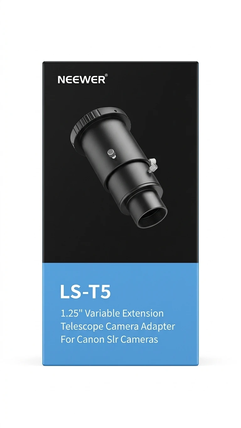 آداپتور اتصال دوربین‌ عکاسی به تلسکوپ برند NEEWER مدل LS-T5