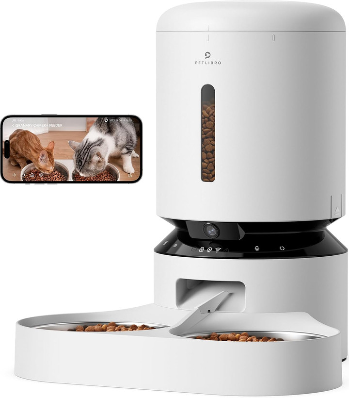غذادهنده اتوماتیک دوربین دار گربه برند PETLIBRO مدل PLAF۲03-DT