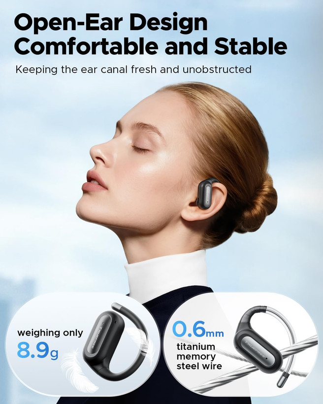هدفونهای Open-Ear (با طراحی باز) برند truefree مدل EarFit DS1